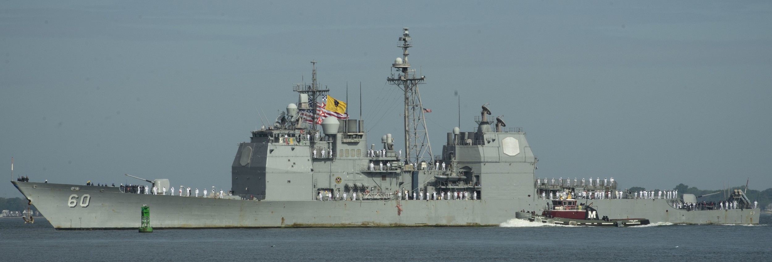 cg-60 uss normandy ticonderoga class guided missile cruiser aegis us navy 99