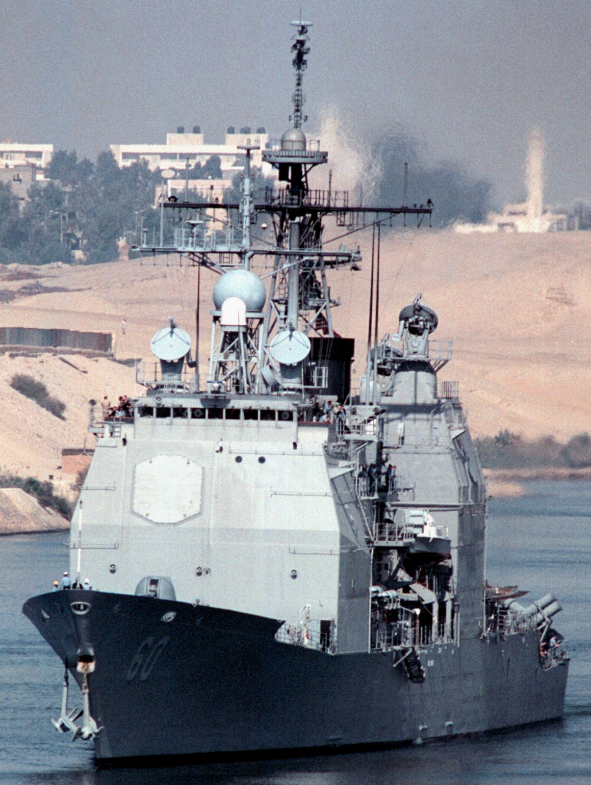 cg-60 uss normandy ticonderoga class guided missile cruiser aegis us navy suez canal 141