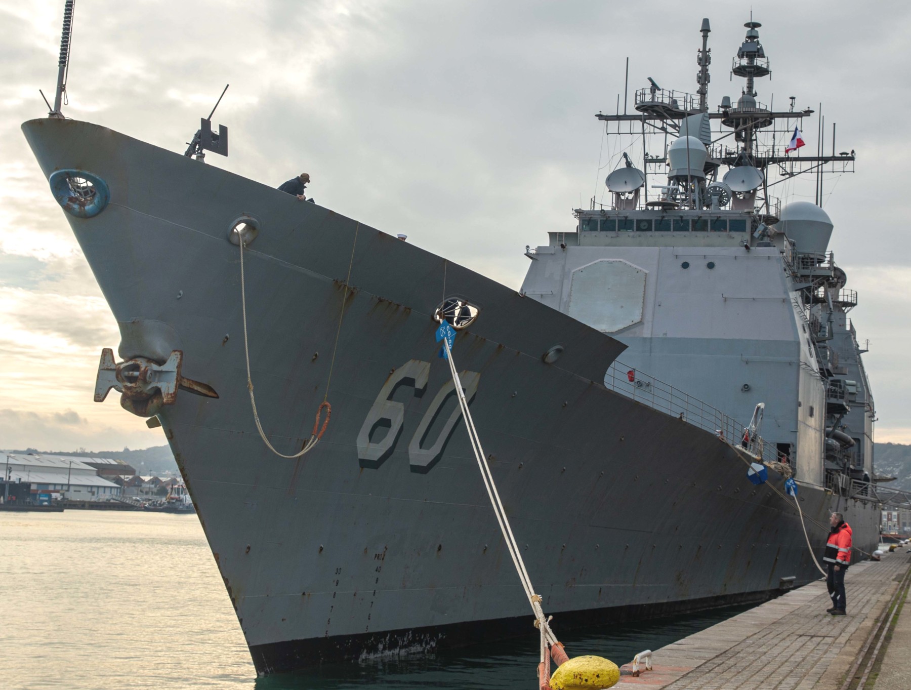 cg-60 uss normandy ticonderoga class guided missile cruiser aegis us navy cherbourg france 150