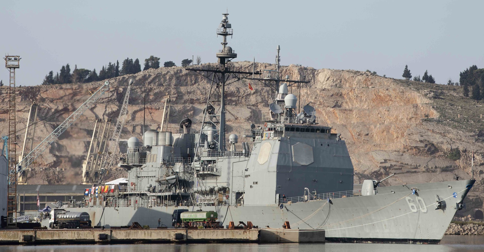 cg-60 uss normandy ticonderoga class guided missile cruiser aegis us navy bar montenegro 163