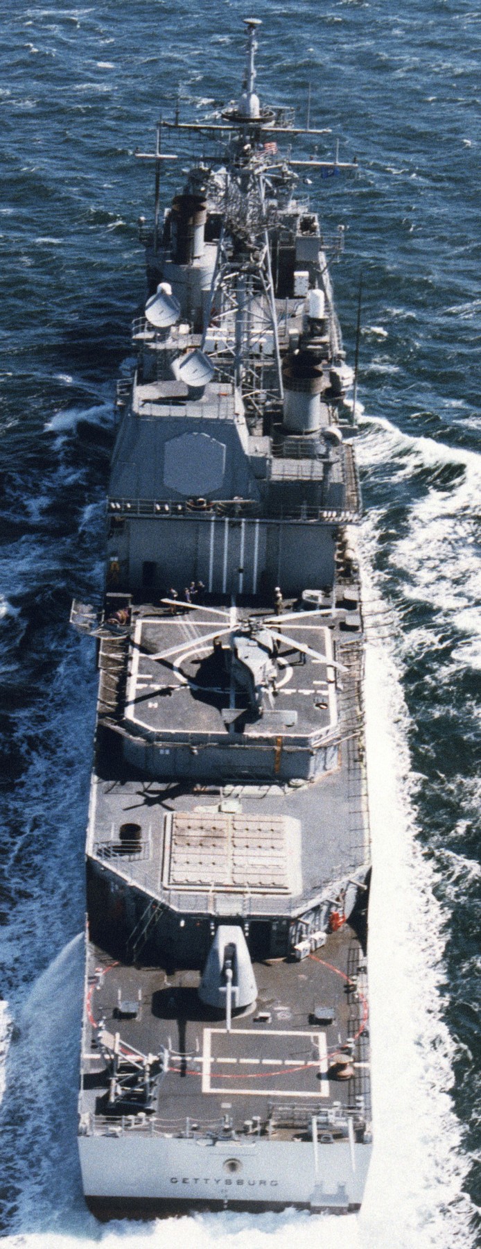 cg-64 uss gettysburg ticonderoga class guided missile cruiser aegis us navy sea trials 70