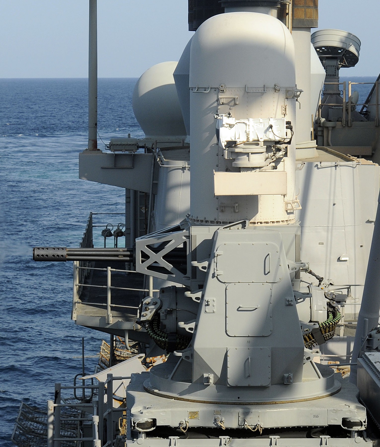 cg-65 uss chosin ticonderoga class guided missile cruiser aegis us navy mk.15 phalanx close-in weapon system ciws 23