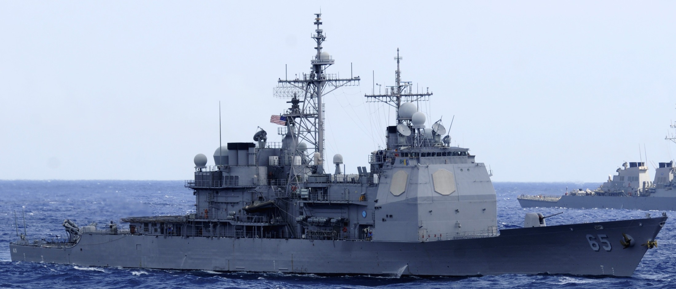 cg-65 uss chosin ticonderoga class guided missile cruiser aegis us navy exercise rimpac 2010 31
