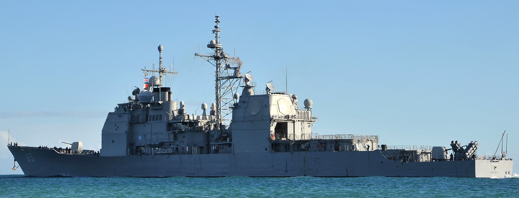 cg-65 uss chosin ticonderoga class guided missile cruiser aegis us navy 57