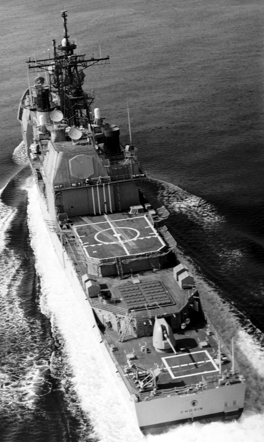 cg-65 uss chosin ticonderoga class guided missile cruiser aegis us navy sea trials 84