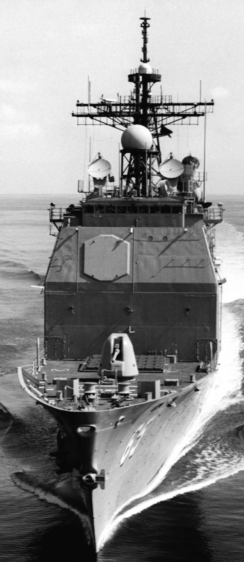 cg-65 uss chosin ticonderoga class guided missile cruiser aegis us navy sea trials 91