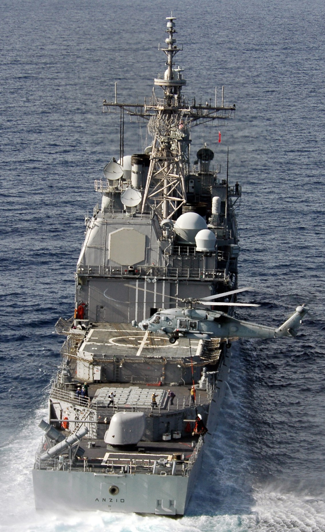 cg-68 uss anzio ticonderoga class guided missile cruiser aegis us navy mediterranean sea 09