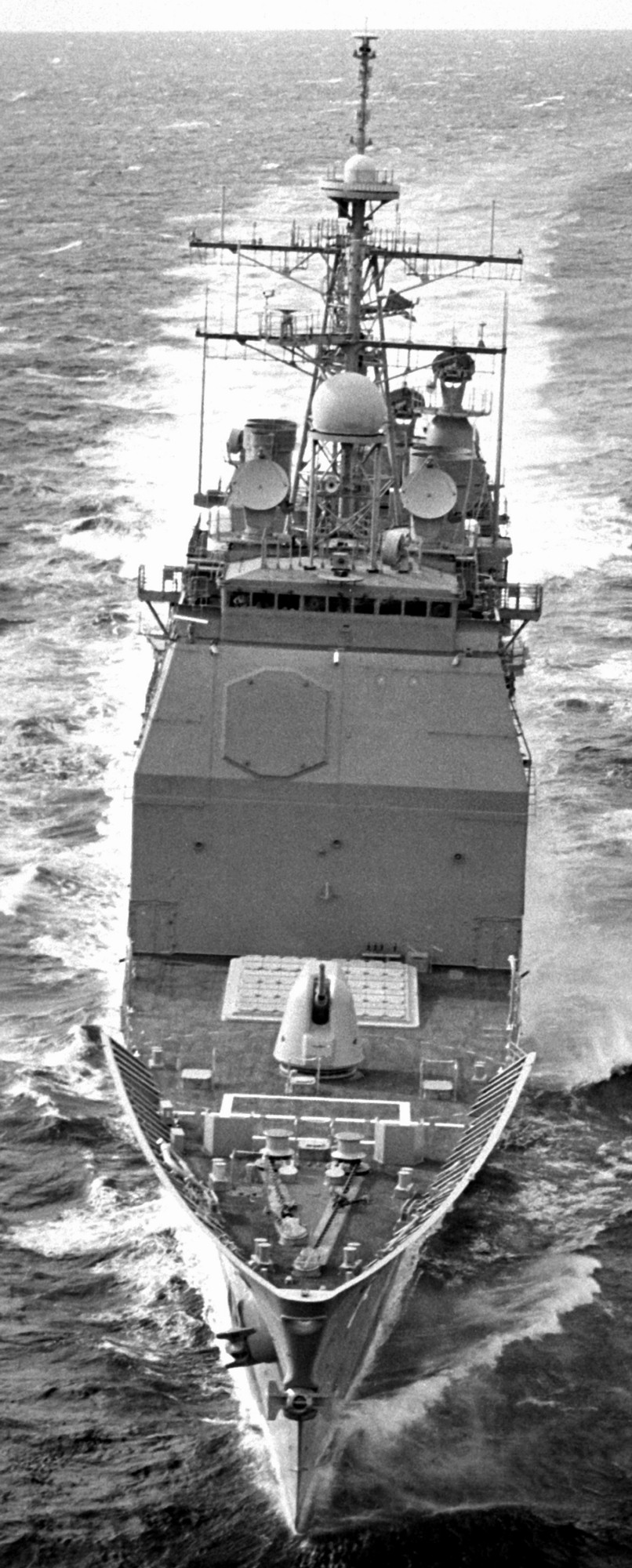 cg-68 uss anzio ticonderoga class guided missile cruiser aegis us navy sea trials ingalls 59
