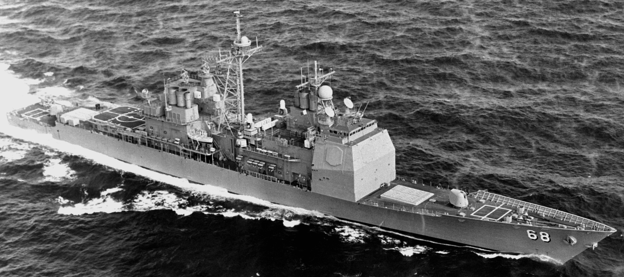 cg-68 uss anzio ticonderoga class guided missile cruiser aegis us navy sea trials ingalls 61