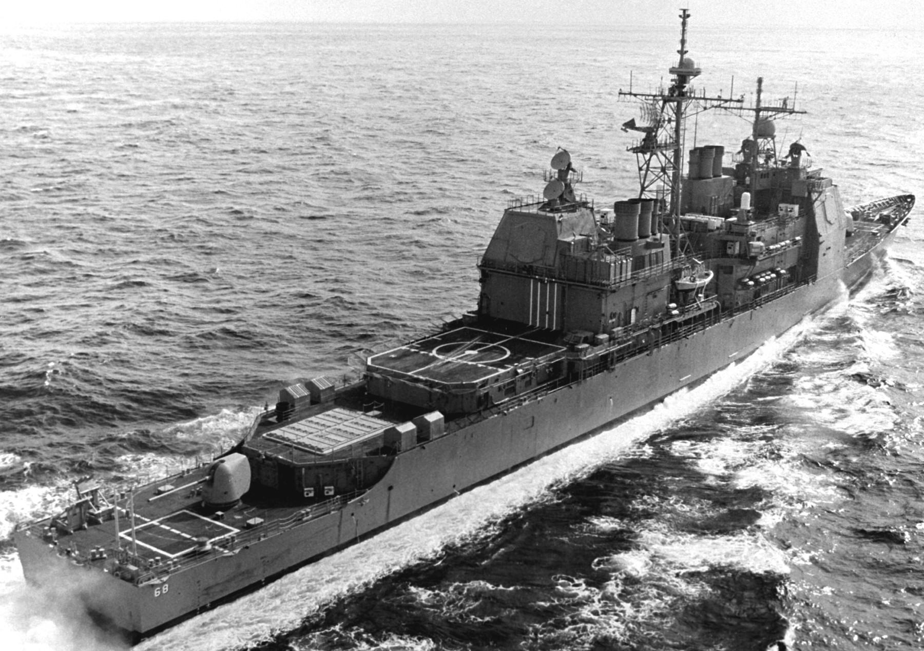 cg-68 uss anzio ticonderoga class guided missile cruiser aegis us navy sea trials 64