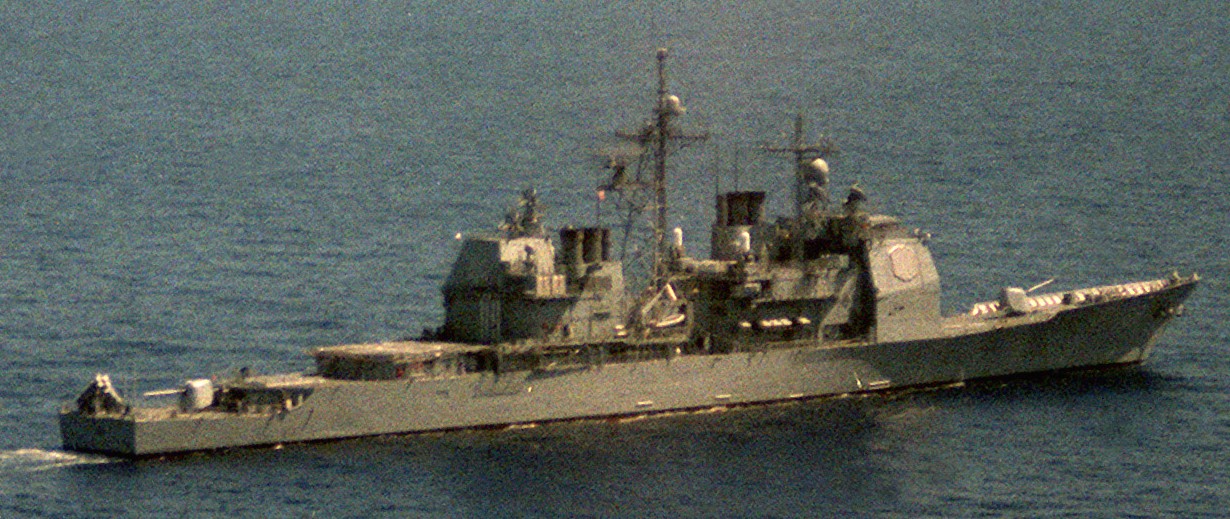 cg-69 uss vicksburg ticonderoga class guided missile cruiser us navy 58 operation support democracy haiti