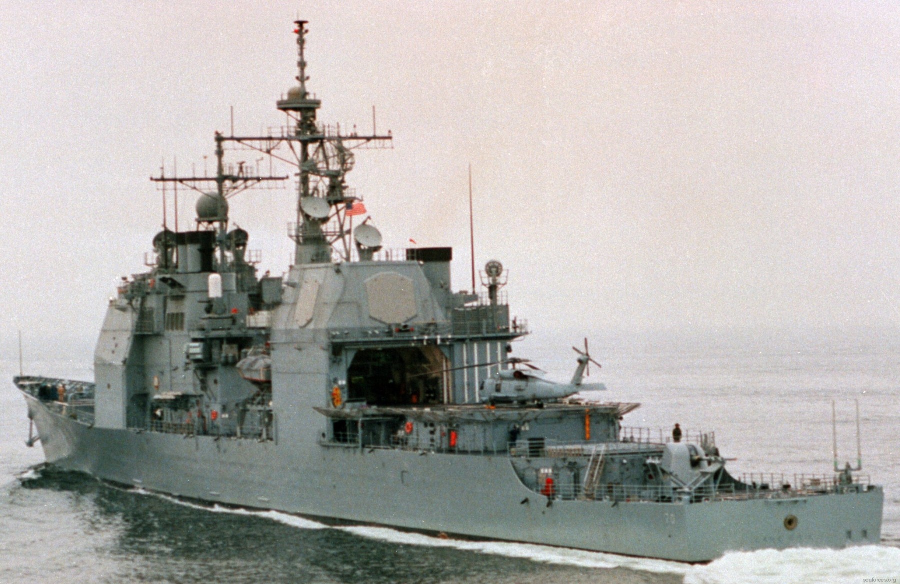 cg-70 uss lake erie ticonderoga class guided missile cruiser navy 68