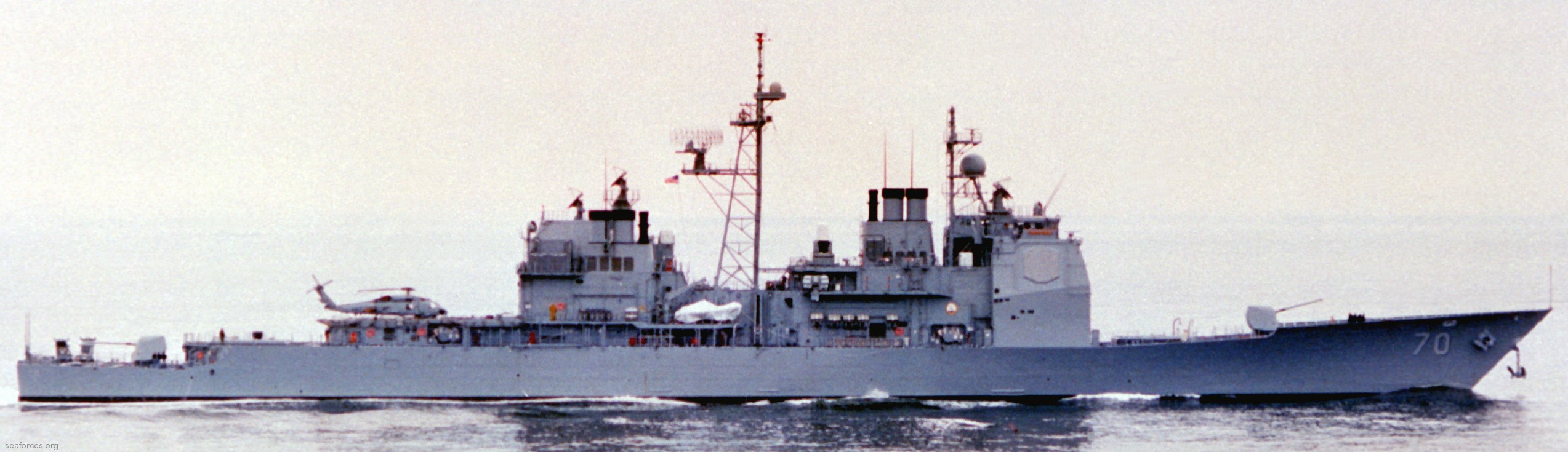 cg-70 uss lake erie ticonderoga class guided missile cruiser navy 69