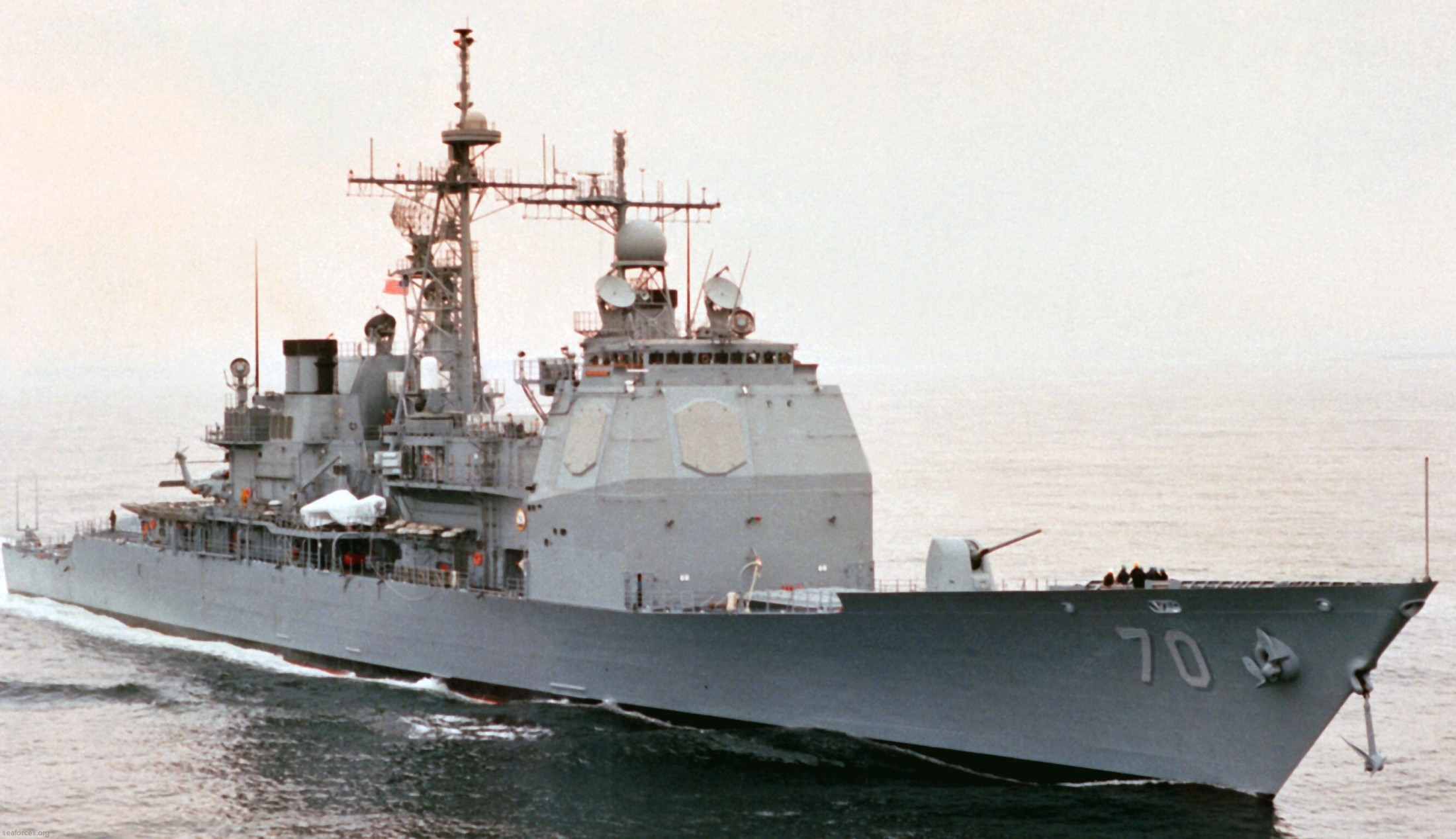 cg-70 uss lake erie ticonderoga class guided missile cruiser navy 70