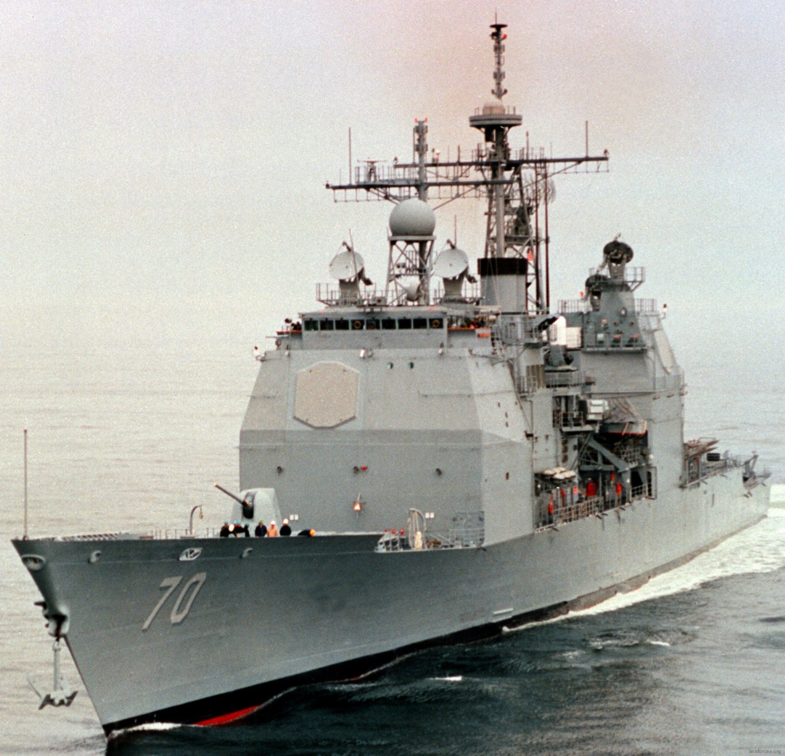 cg-70 uss lake erie ticonderoga class guided missile cruiser navy 74