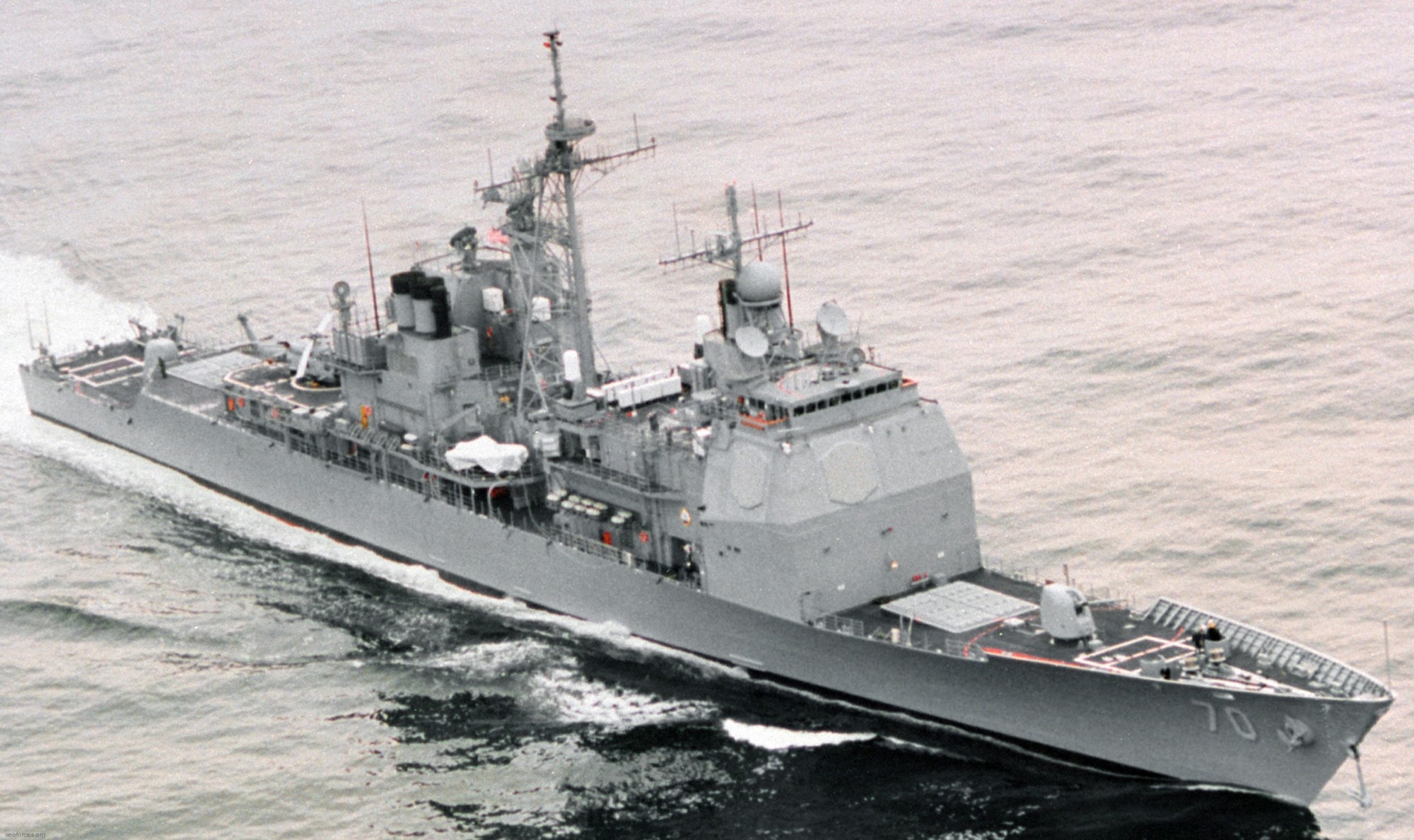 cg-70 uss lake erie ticonderoga class guided missile cruiser navy 83