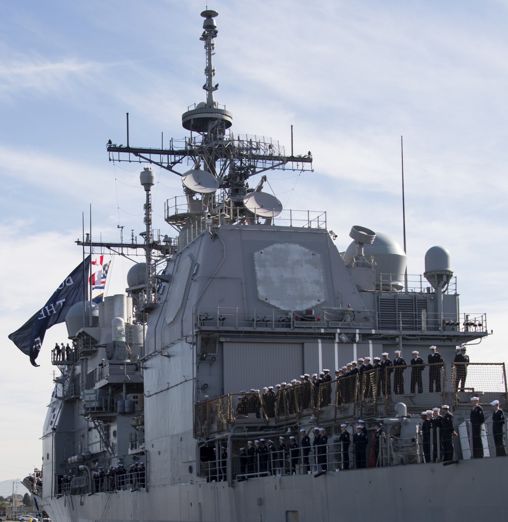 cg-70 uss lake erie ticonderoga class guided missile cruiser us navy 129 san diego california