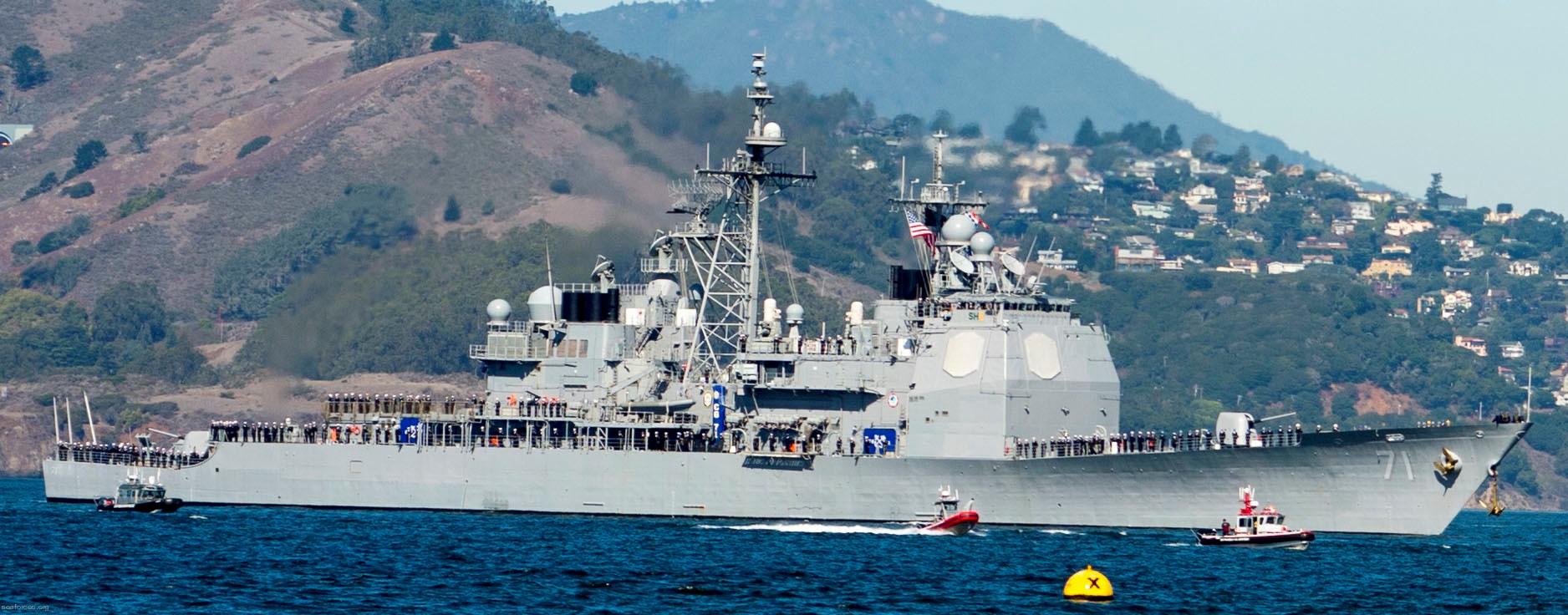 cg-71 uss cape st. george ticonderoga class guided missile cruiser us navy 02 san francisco fleet week 2015