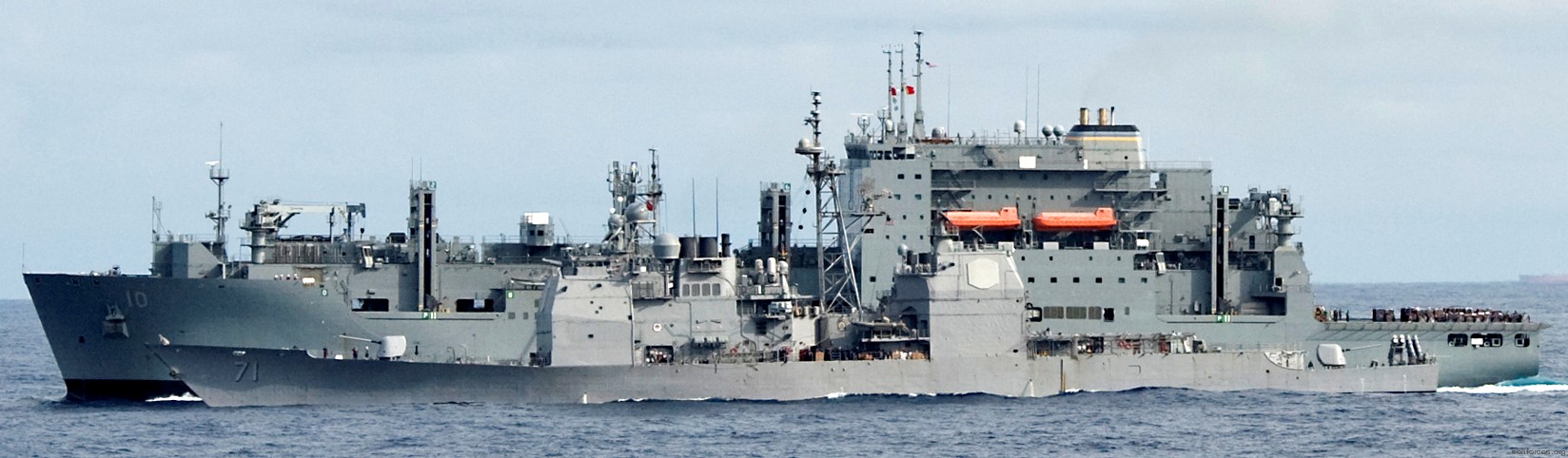 cg-71 uss cape st. george ticonderoga class guided missile cruiser us navy 39 andaman sea