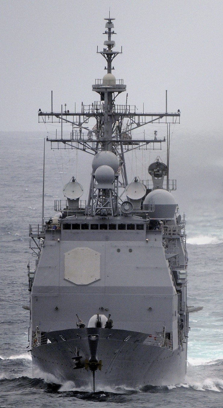 cg-71 uss cape st. george ticonderoga class guided missile cruiser us navy 45