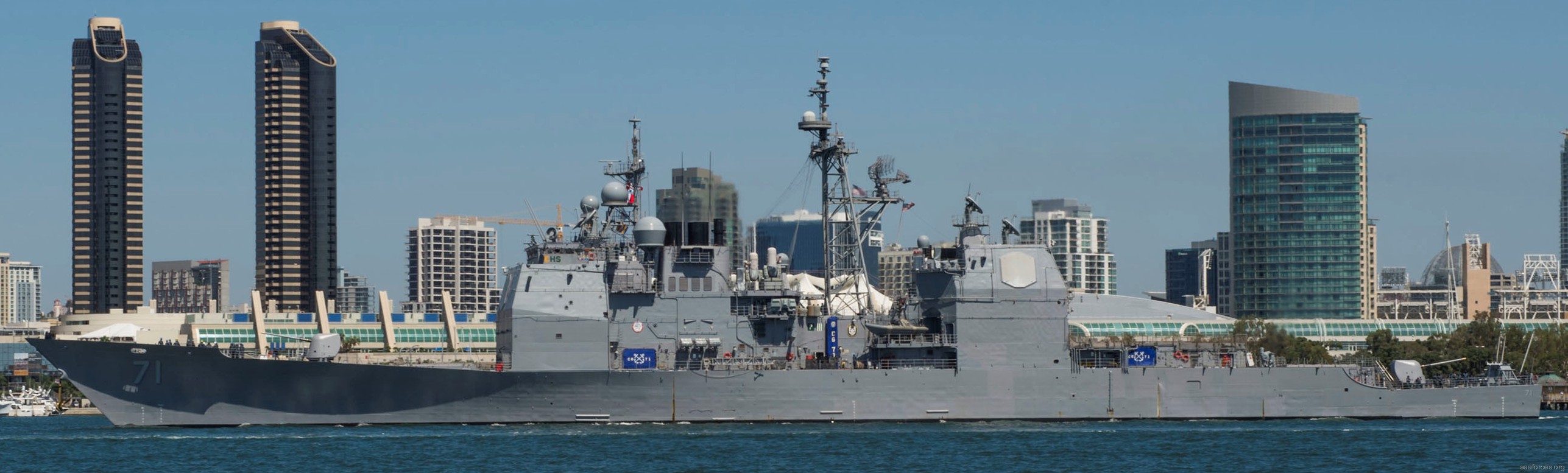 cg-71 uss cape st. george ticonderoga class guided missile cruiser us navy 70 coronado california