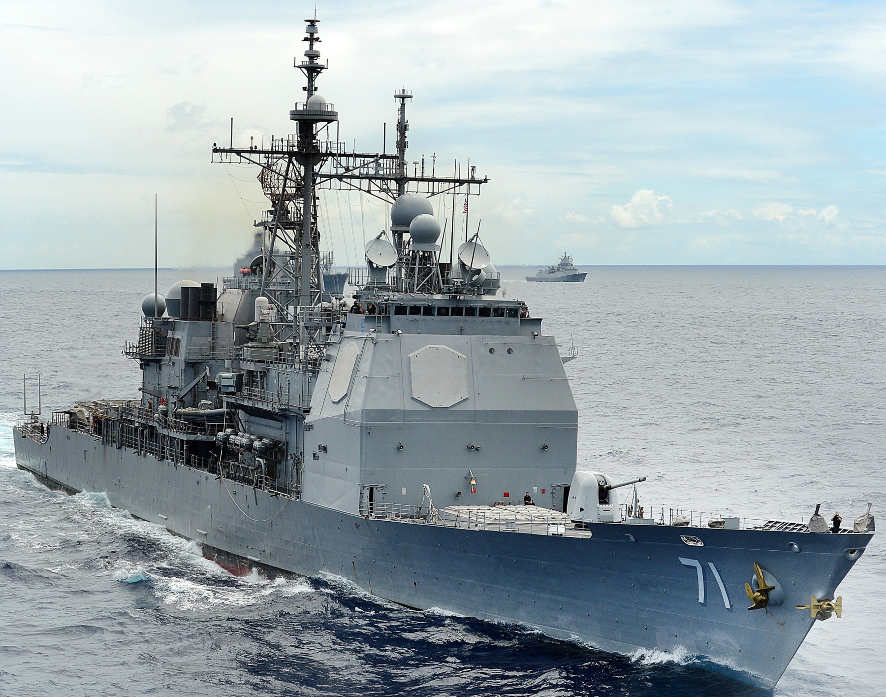cg-71 uss cape st. george ticonderoga class guided missile cruiser us navy rimpac 2014 78