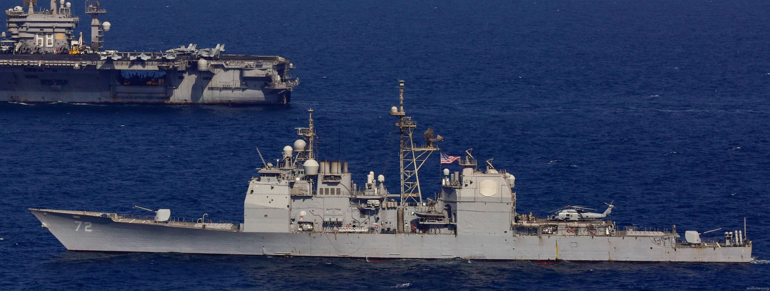cg-72 uss vella gulf ticonderoga class guided missile cruiser navy 09 arabian gulf