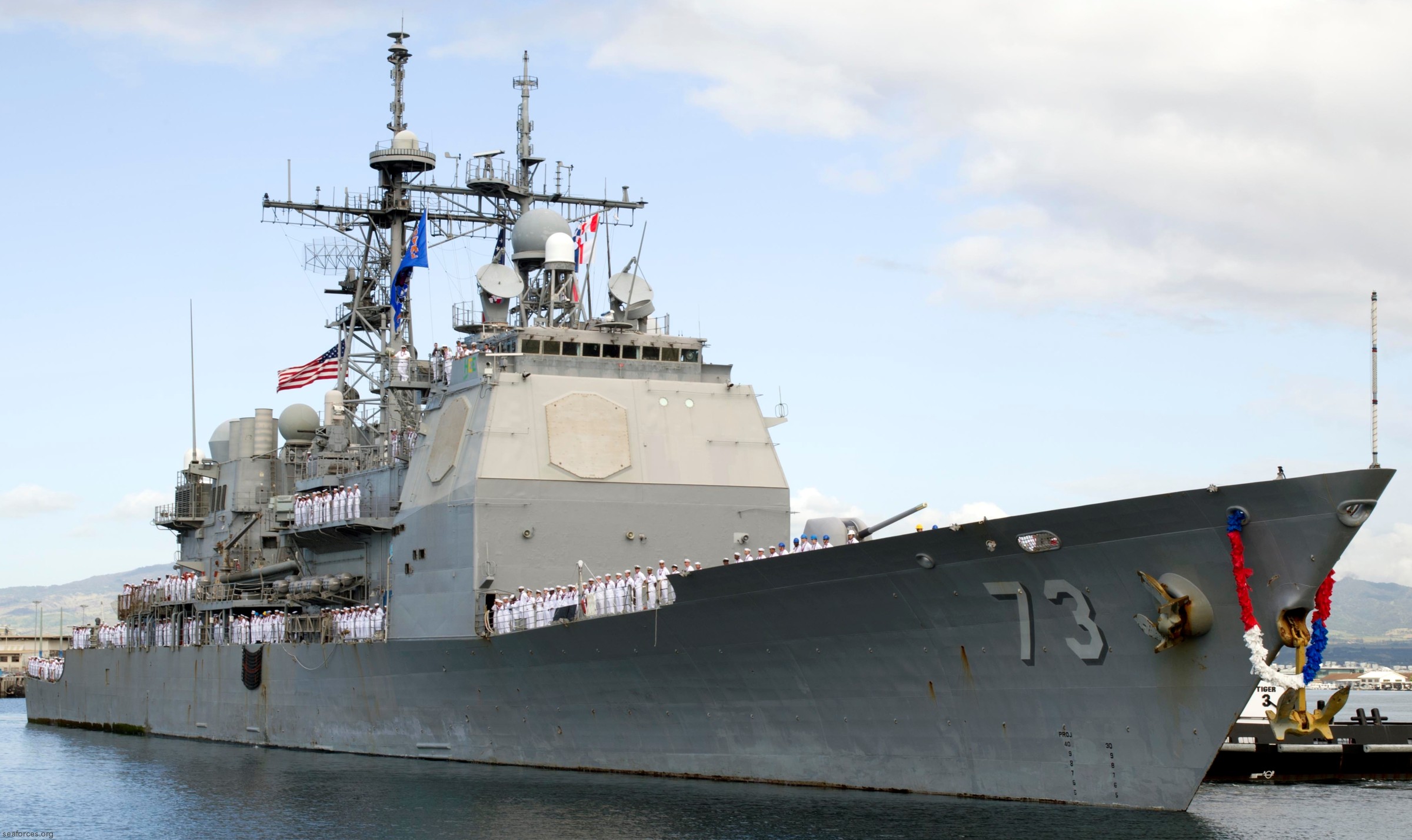 USS Port Royal CG-73 Guided Missile Cruiser Ticonderoga