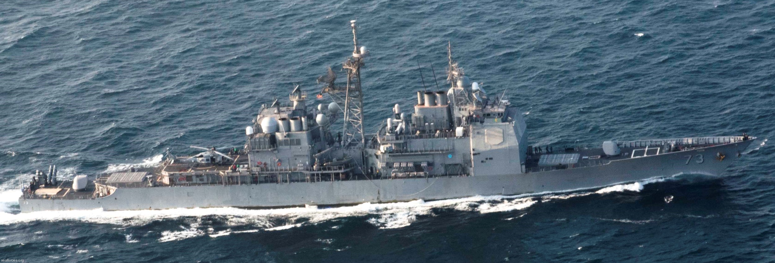 cg-73 uss port royal ticonderoga class guided missile cruiser navy 03 5th fleet aor