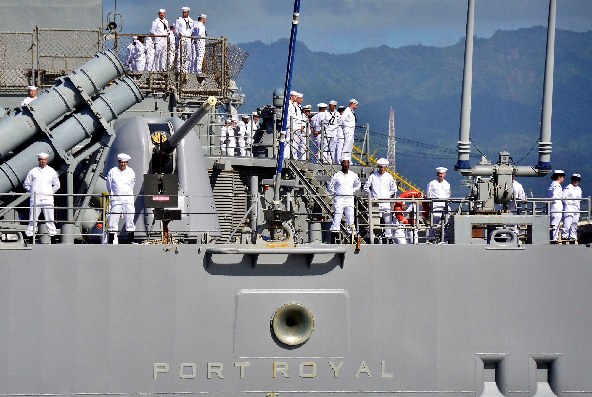 cg-73 uss port royal ticonderoga class guided missile cruiser navy 16