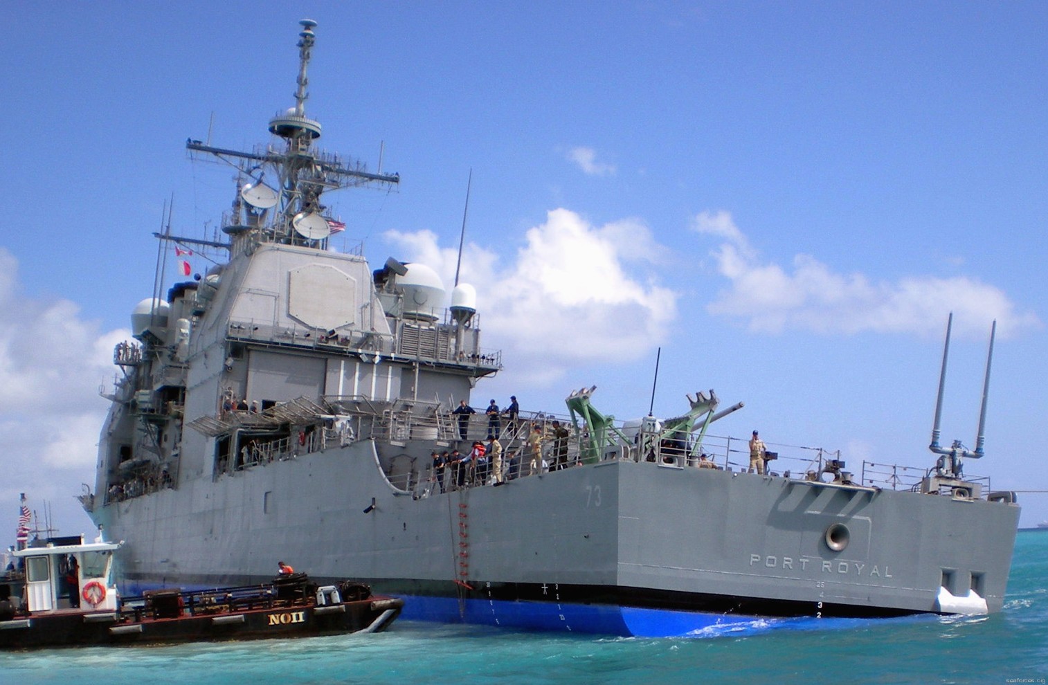 cg-73 uss port royal ticonderoga class guided missile cruiser navy 26 grounding accident hawaii