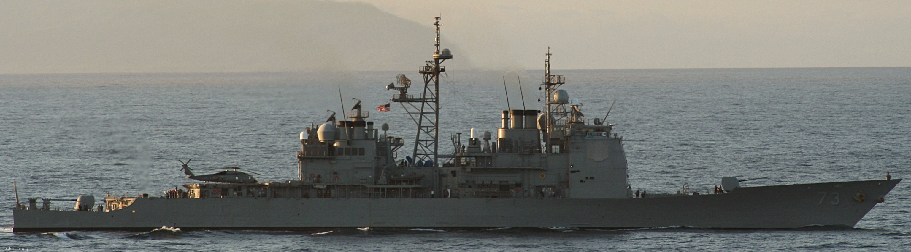cg-73 uss port royal ticonderoga class guided missile cruiser navy 32