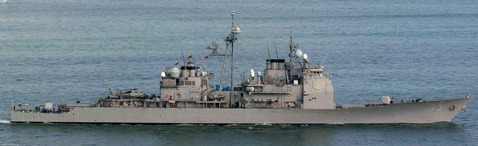 cg-73 uss port royal ticonderoga class guided missile cruiser navy 33