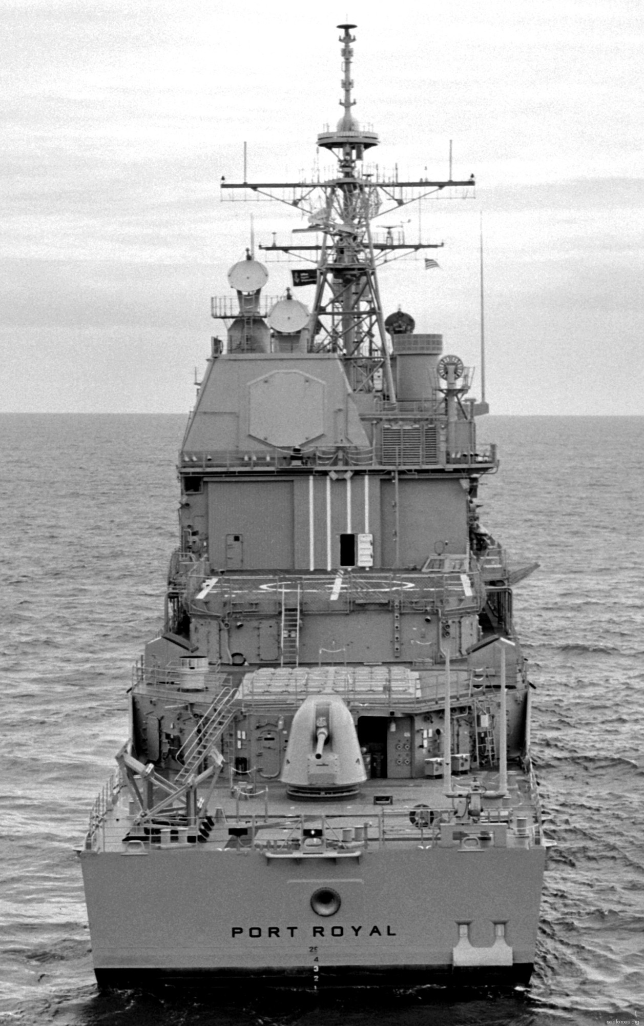 cg-73 uss port royal ticonderoga class guided missile cruiser navy 47