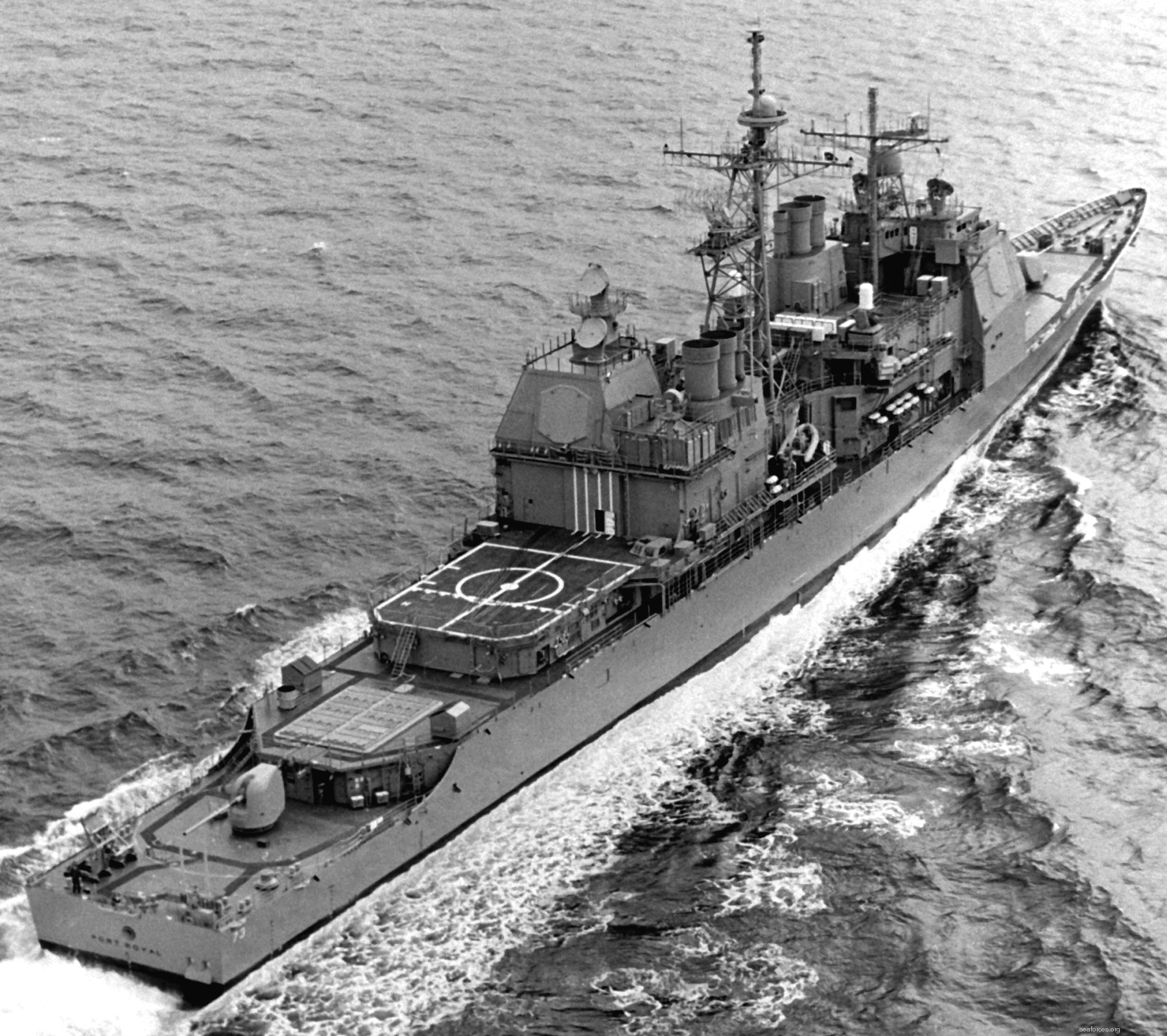 cg-73 uss port royal ticonderoga class guided missile cruiser navy 50