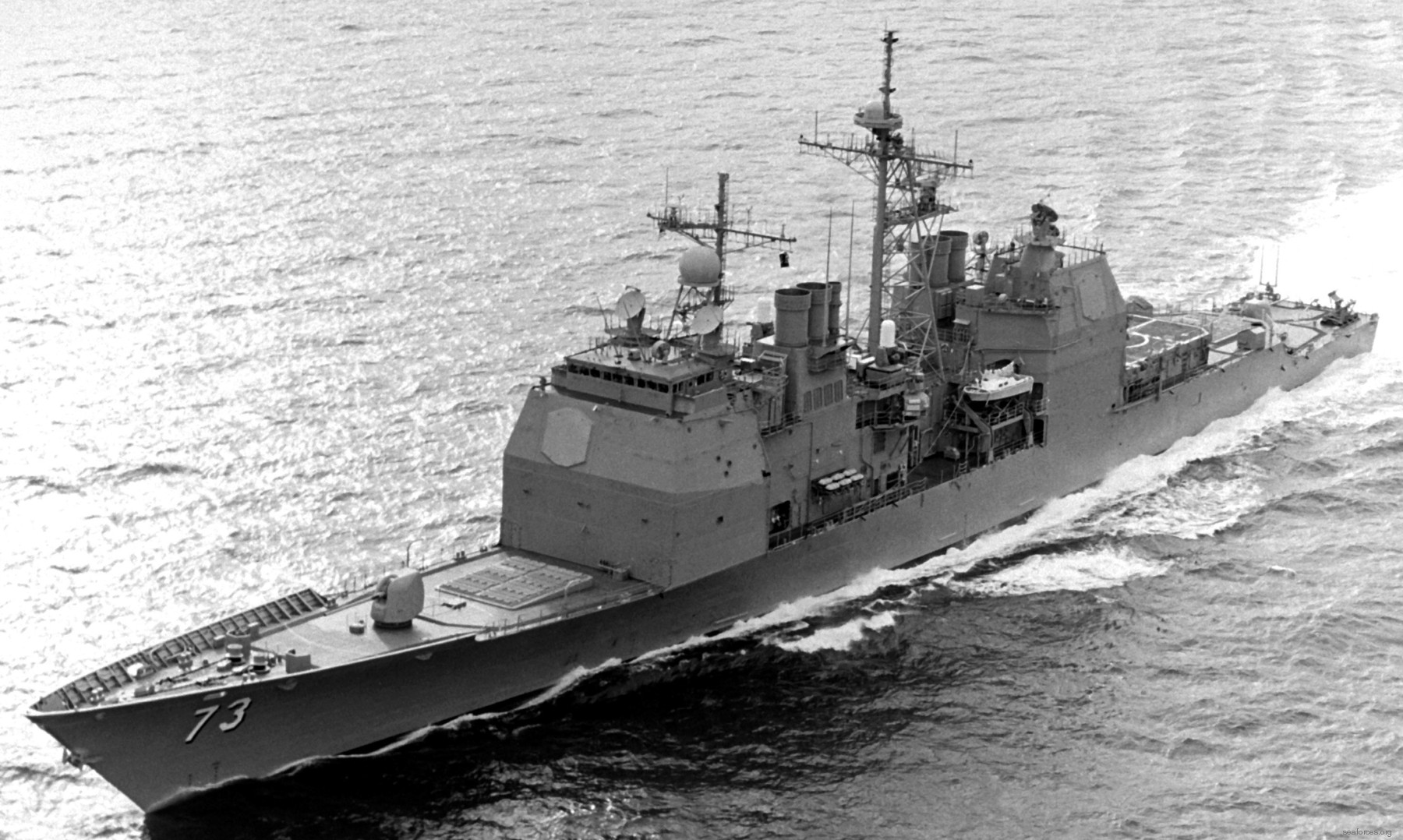 cg-73 uss port royal ticonderoga class guided missile cruiser navy 52