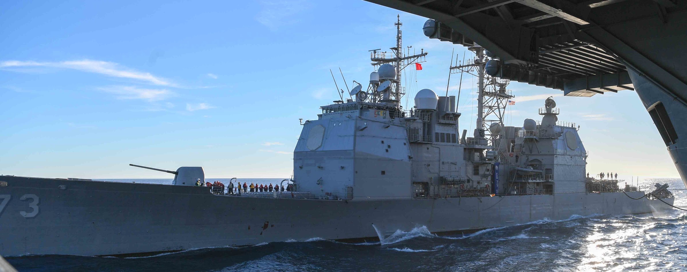 cg-73 uss port royal ticonderoga class guided missile cruiser aegis us navy 74