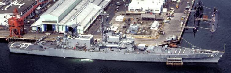 USS Bainbridge CGN 25 - Subic Bay, Philippines 1981