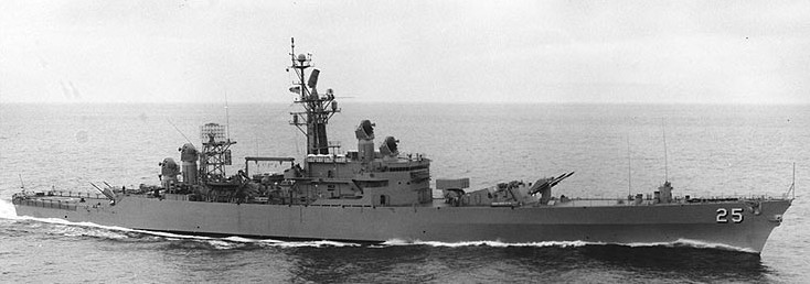 USS Bainbridge CGN DLGN 25 guided missile cruiser