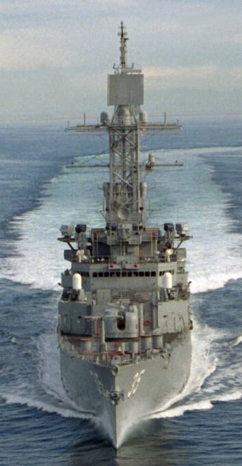 USS Truxtun CGN 35 guided missile cruiser - US Navy