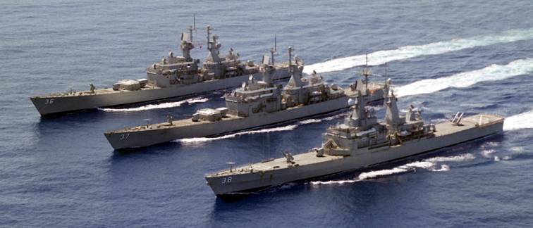USS California CGN 36, USS South Carolina CGN 37 and USS Virginia CGN 38 - READEX 1-81