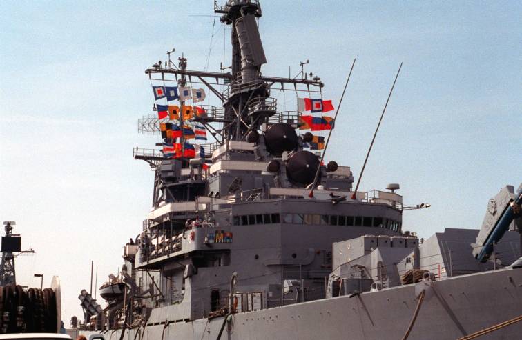 USS South Carolina CGN 37 - Norfolk Naval Station, Virginia 1991