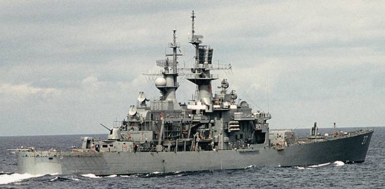 USS South Carolina CGN 37 - guided missile cruiser - US Navy