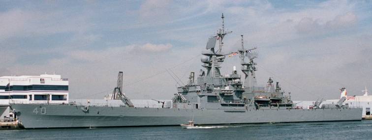 USS Mississippi CGN 40 - Port Everglades, Florida 1993