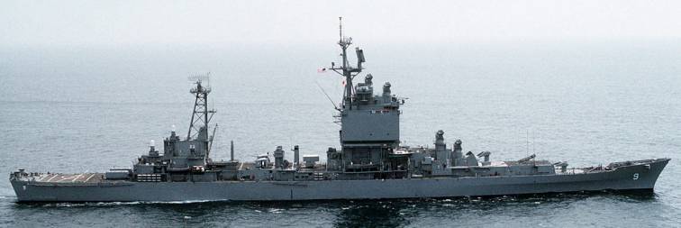 USS Long Beach CGN 9 guided missile cruiser - US Navy