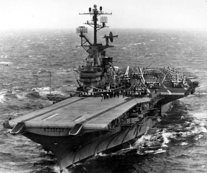 cvs 11 uss intrepid aircraft carrier 1969