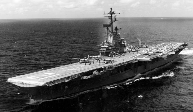 cvs 12 uss hornet carrier anti submarine air group cvsg-57