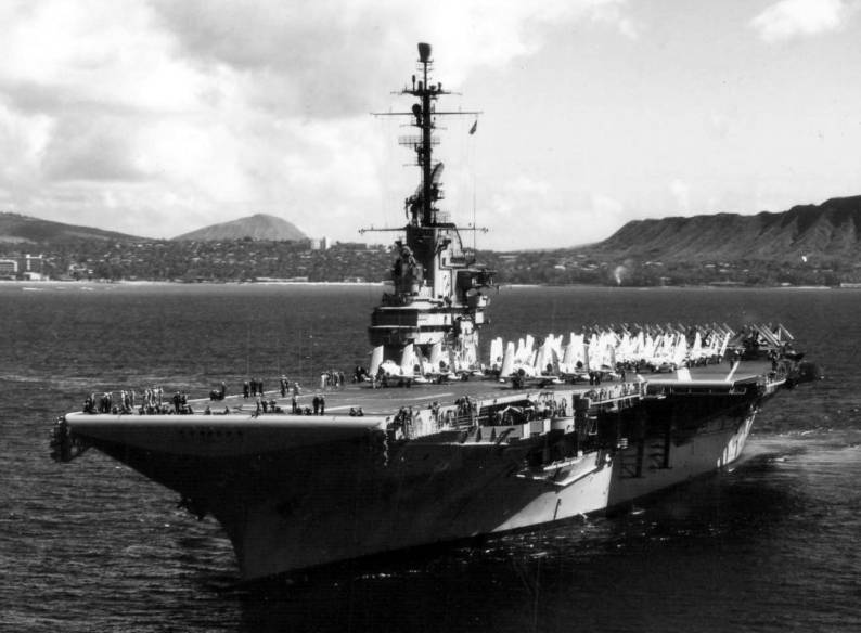 cva-12 uss hornet carrier air group cvg-14
