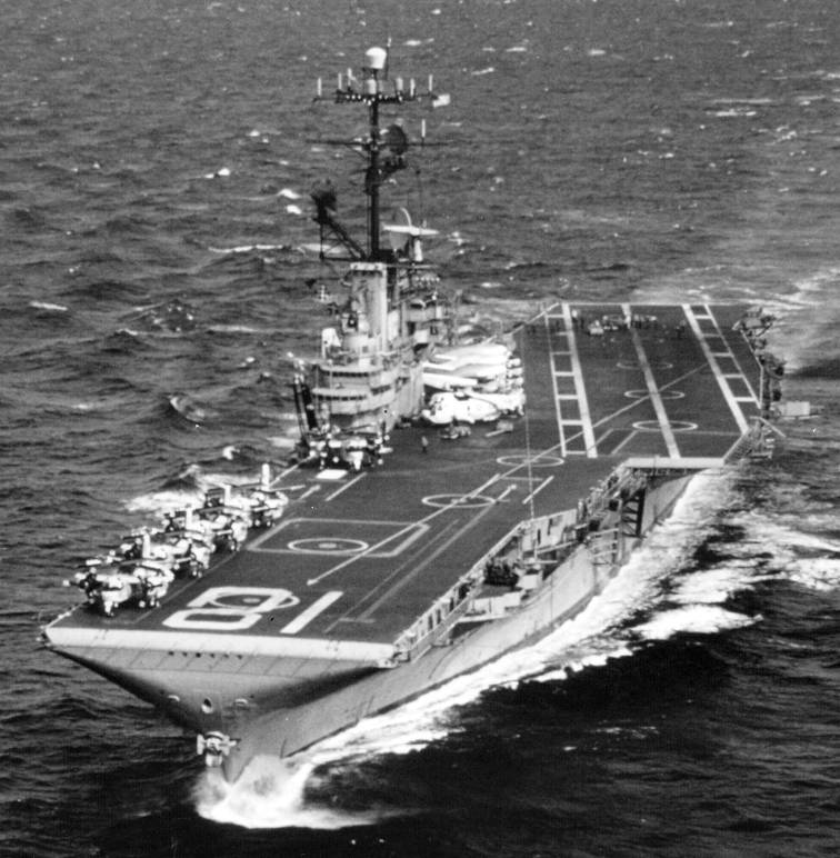cva cvs-18 uss wasp essex class aircraft carrier anti submarine us navy cvsg-54