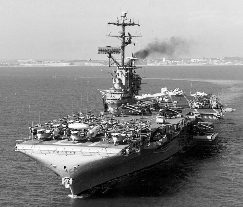 cva cvs 18 uss wasp 1970